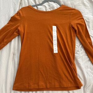 Banana-republic Women's Orange Shirt
